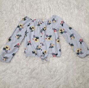 Abercrombie Kids Floral Top. Size 13/14